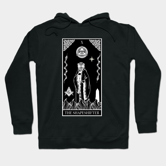 The Shapeshifter - Inverted Hoodie by psychedelic-exorcist